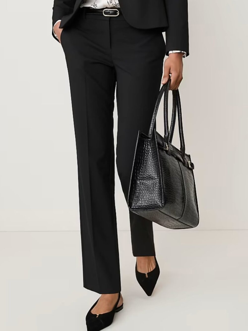 Ann Taylor The Straight Crop Pant Size 14 Work Pant Office Pant Office Wear